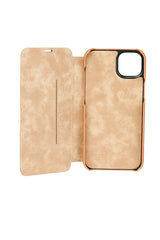 iPhone 14 Plus Leather Wallet Case