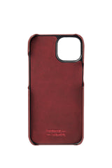 iPhone 14 Leather Back Case