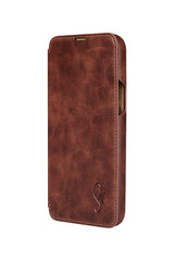 iPhone 14 Plus Leather Wallet Case