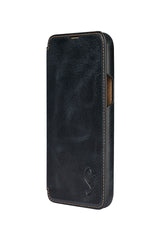 iPhone 14 Plus Leather Wallet Case