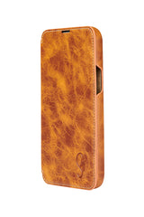 iPhone 14 Plus Leather Wallet Case