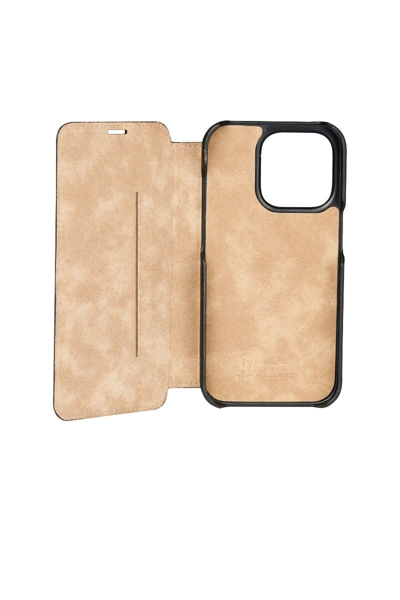 iPhone 14 Pro Leather Wallet Case