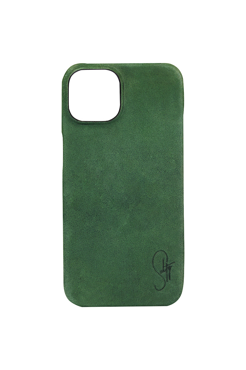 iPhone 14 Leather Back Case