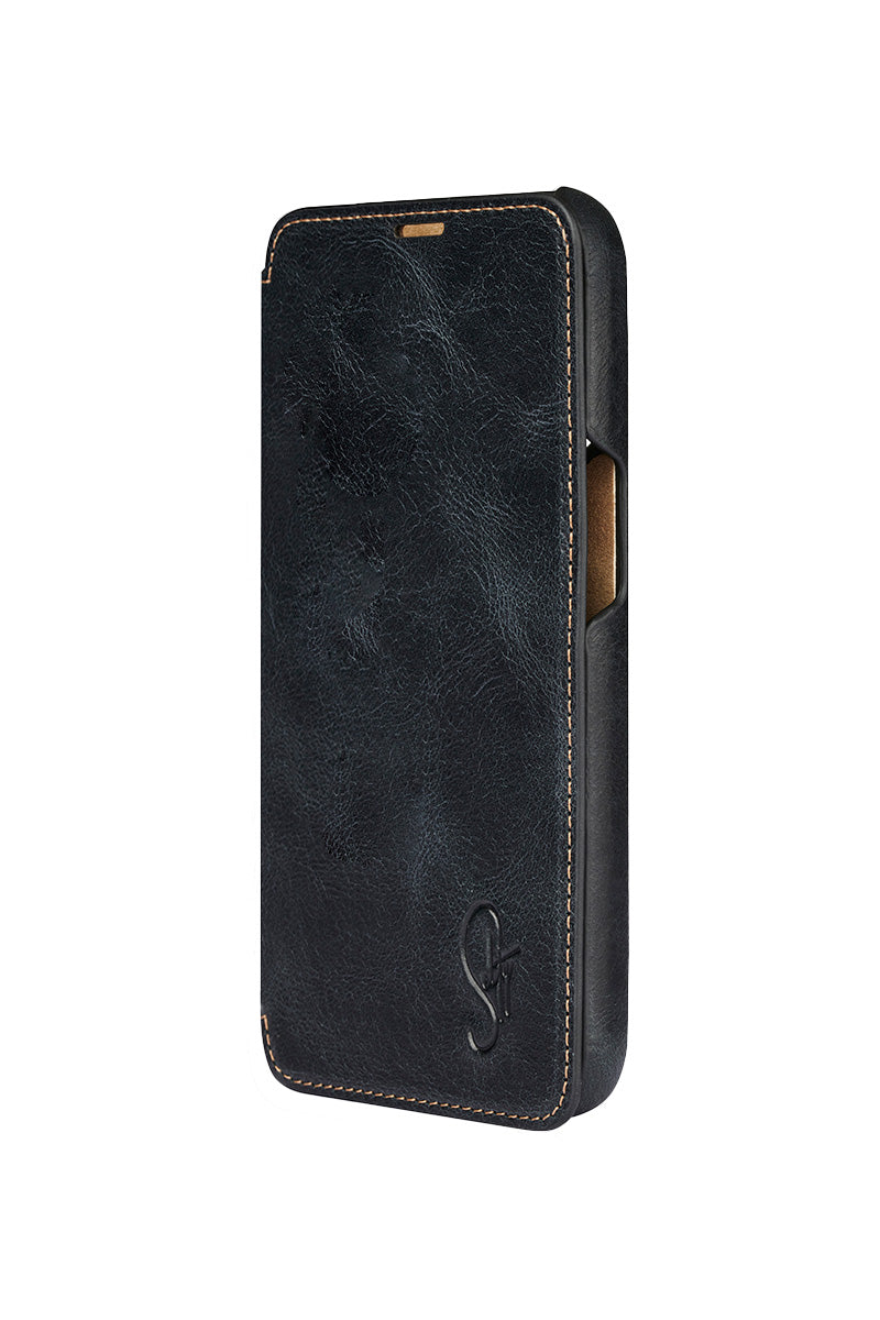 iPhone 14 Pro Max Leather Wallet Case