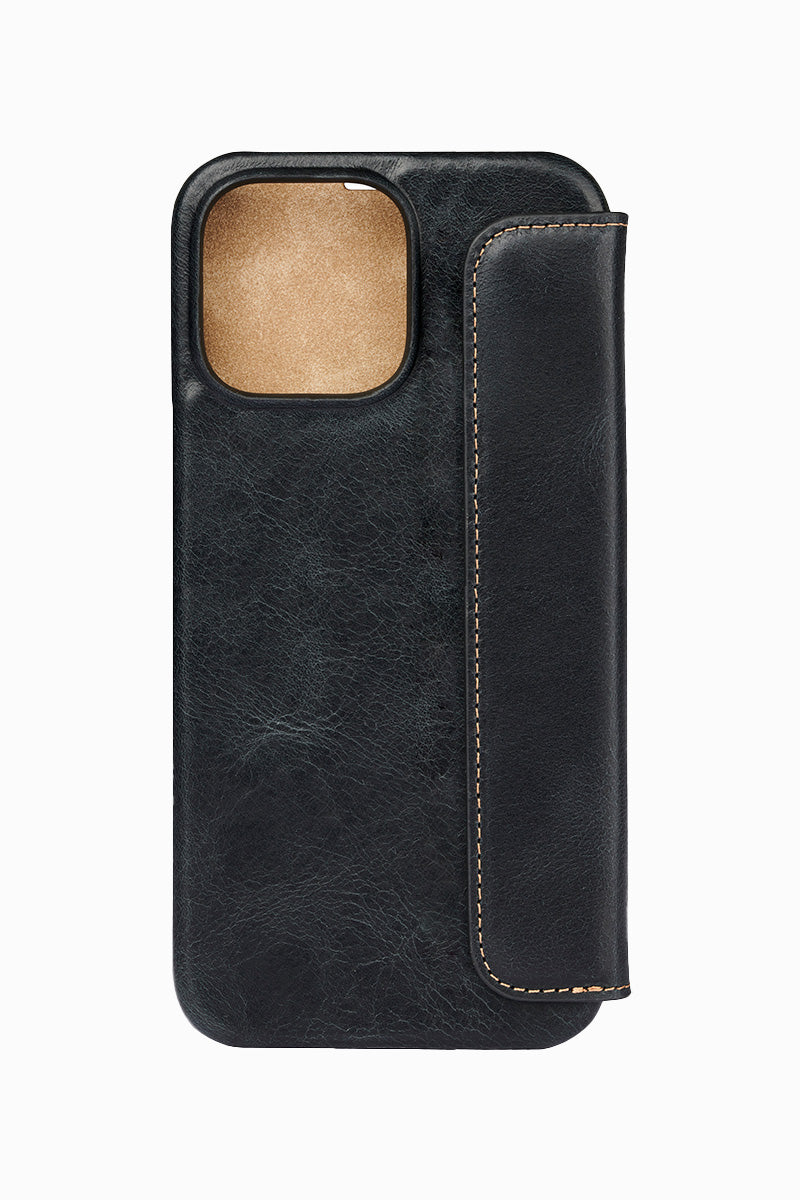 iPhone 14 Pro Max Leather Wallet Case