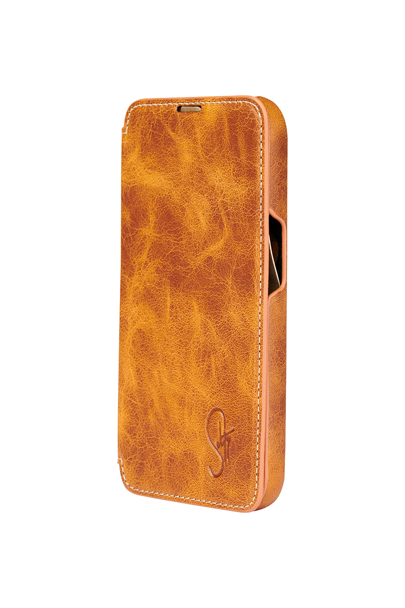 iPhone 14 Pro Leather Wallet Case